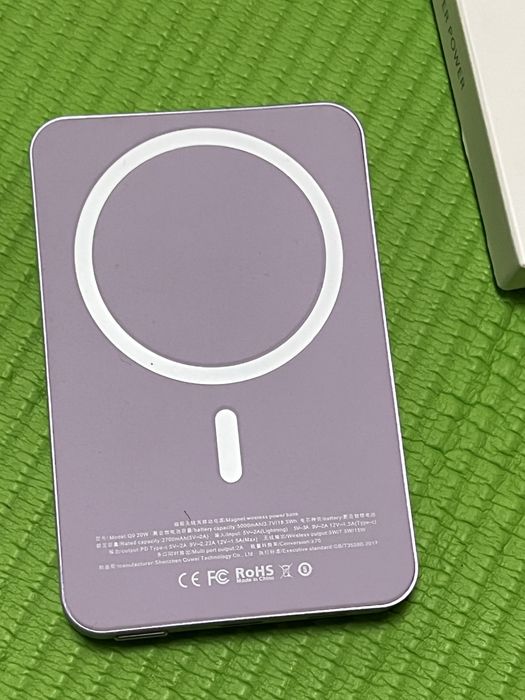 baterie externa magsafe wireless charge 5000mah