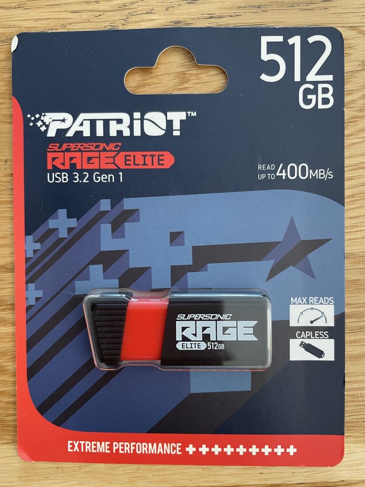 USB 3.2 Gen 1, PATRIOT Elite, 512GB