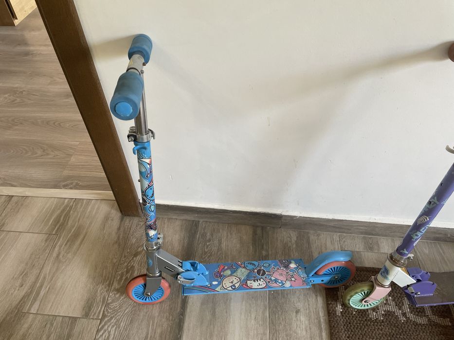 Set trotinete + Skateboard + Moto 3 roti