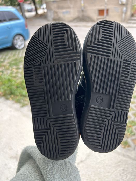 Детски боти PONKI Nami Black 28