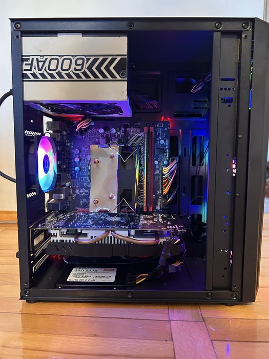 Pc gaming i5 7400, rx 580 8gb