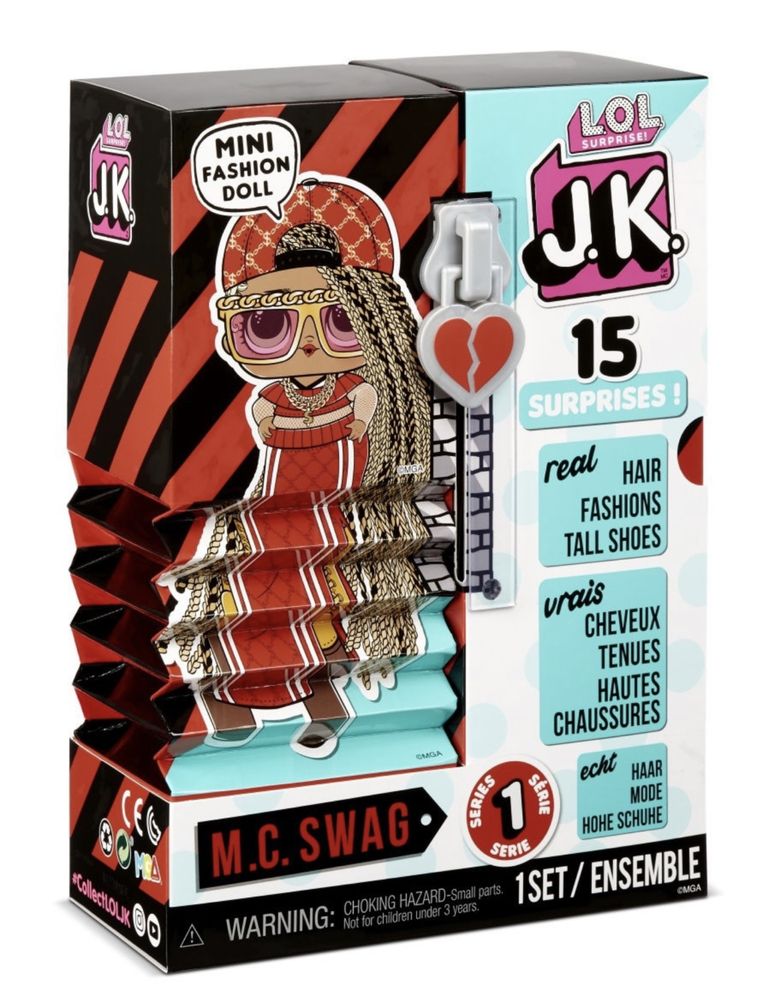 Набор игрушек MGA Entertainment LOL Surprise J.K. Mini Fashion doll Sw