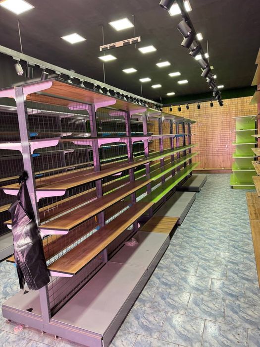 Полка стелаж для магазин