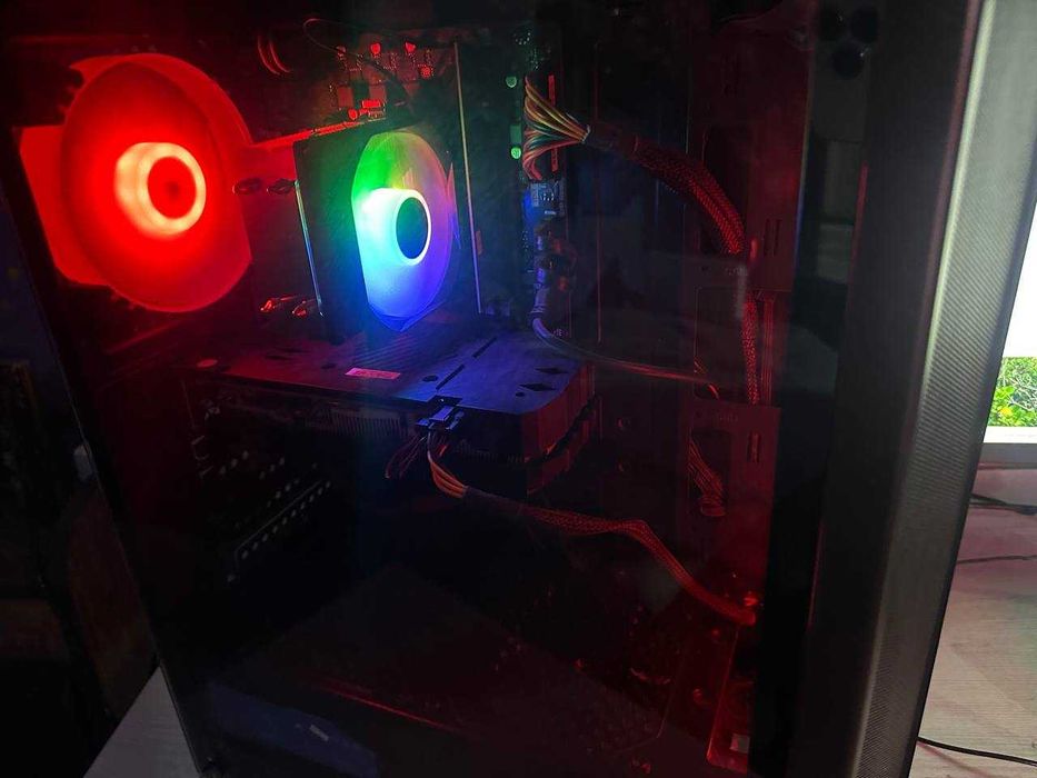 Игровой кейс 10 поколения/Core i5 10400f/16 gb ddr4/RX 580 8gb/ 512ssd