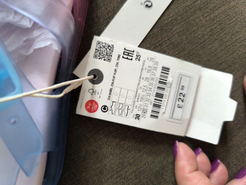 Сандали Zara 30 номер