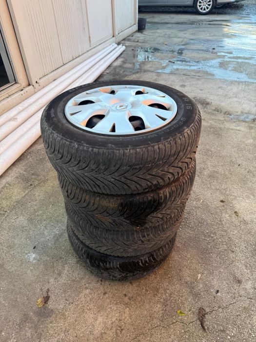 Roti Iarna Jante Cauciucuri Peugeot 215 60 R16 Renault 206 60 R16