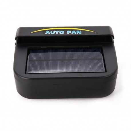 Ventilator cu panou Solar pentru Geam Automobil, cu cheder de Cauciuc