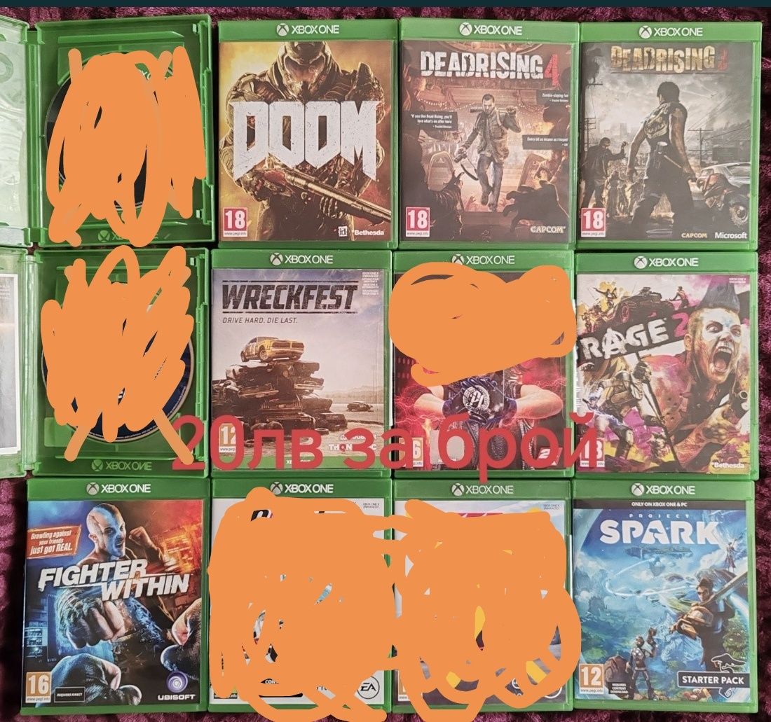 Игри за Xbox one използвани Xbox one s/x/ Series X