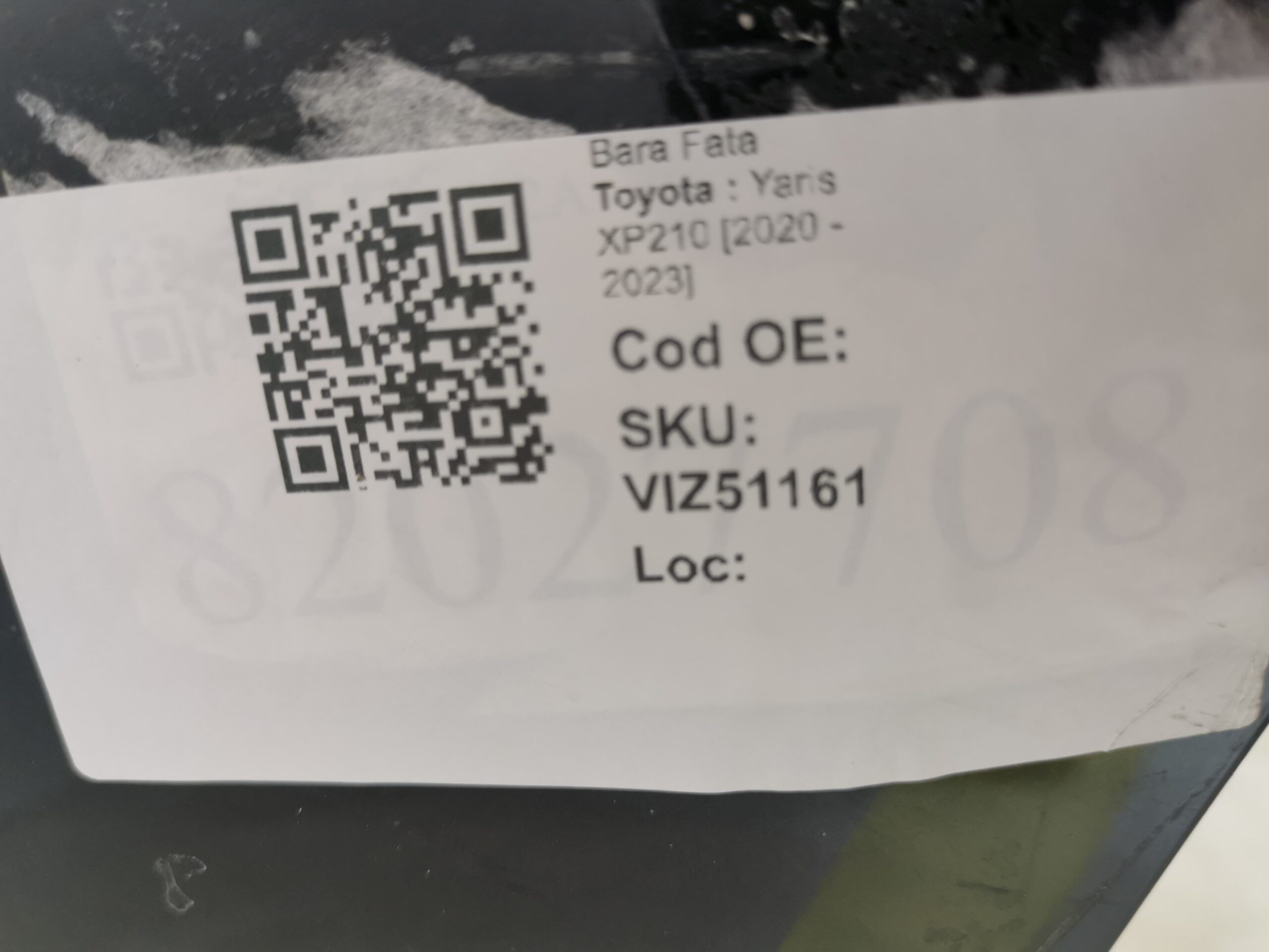 Предна броня Тойота Ярис / Toyota Yaris XP210 Оригинална, в добро съст
