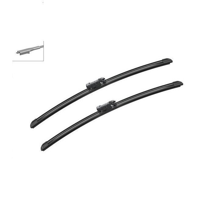 Set stergatoare parbriz Bosch Aerotwin BMW Seria 1 (E81/E82/E87/E88), 09.2004-10.2013, Mini ONE/Cooper/Clubman/Clubvan/Coupe/Roadster/Cabrio (R58/R59), 07.2007-, 500+500 mm