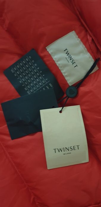 TWINSET Milano Down Parka  44/ - M НОВО! ОРИГИНАЛ! Дамска пух Парка