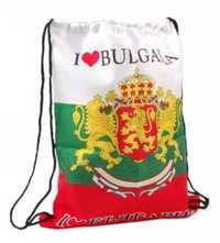 Мешка с българското знаме.