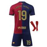 Echipament Sportiv Barcelona cu Yamal Lamine,marimea:S,M,L,XL,2XL,nou