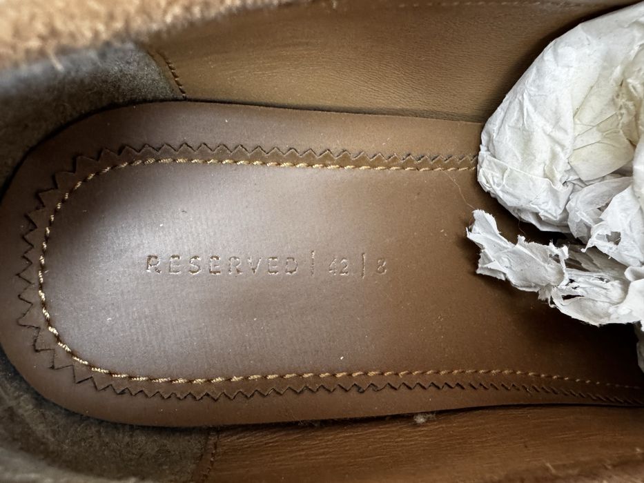 Mocasini Reserved, 43, Piele 100%