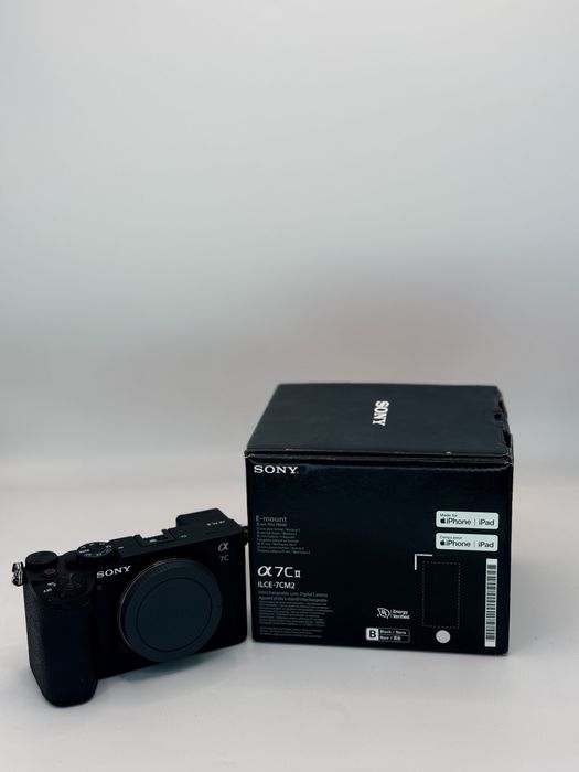 Фотокамера Sony Alpha a7C II русский меню