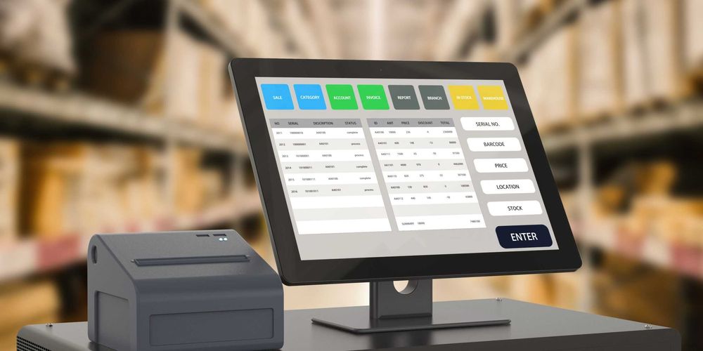 Касса/Пос-Моноблок/POS-система/Монитор/Принтер чека/Сканер/Ящик/Весы