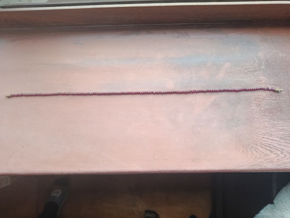 Советские бусы из граната