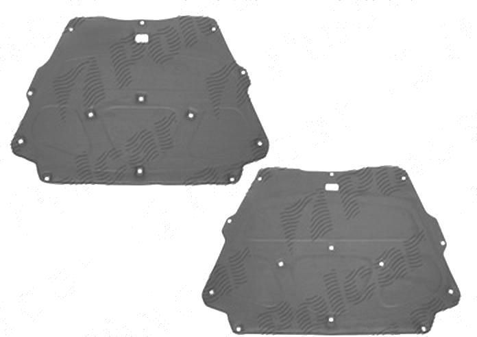 Capitonaj izolatie capota motor Porsche Cayenne (92a), 04.2010-12.2014, fata, Material amortizare zgomot