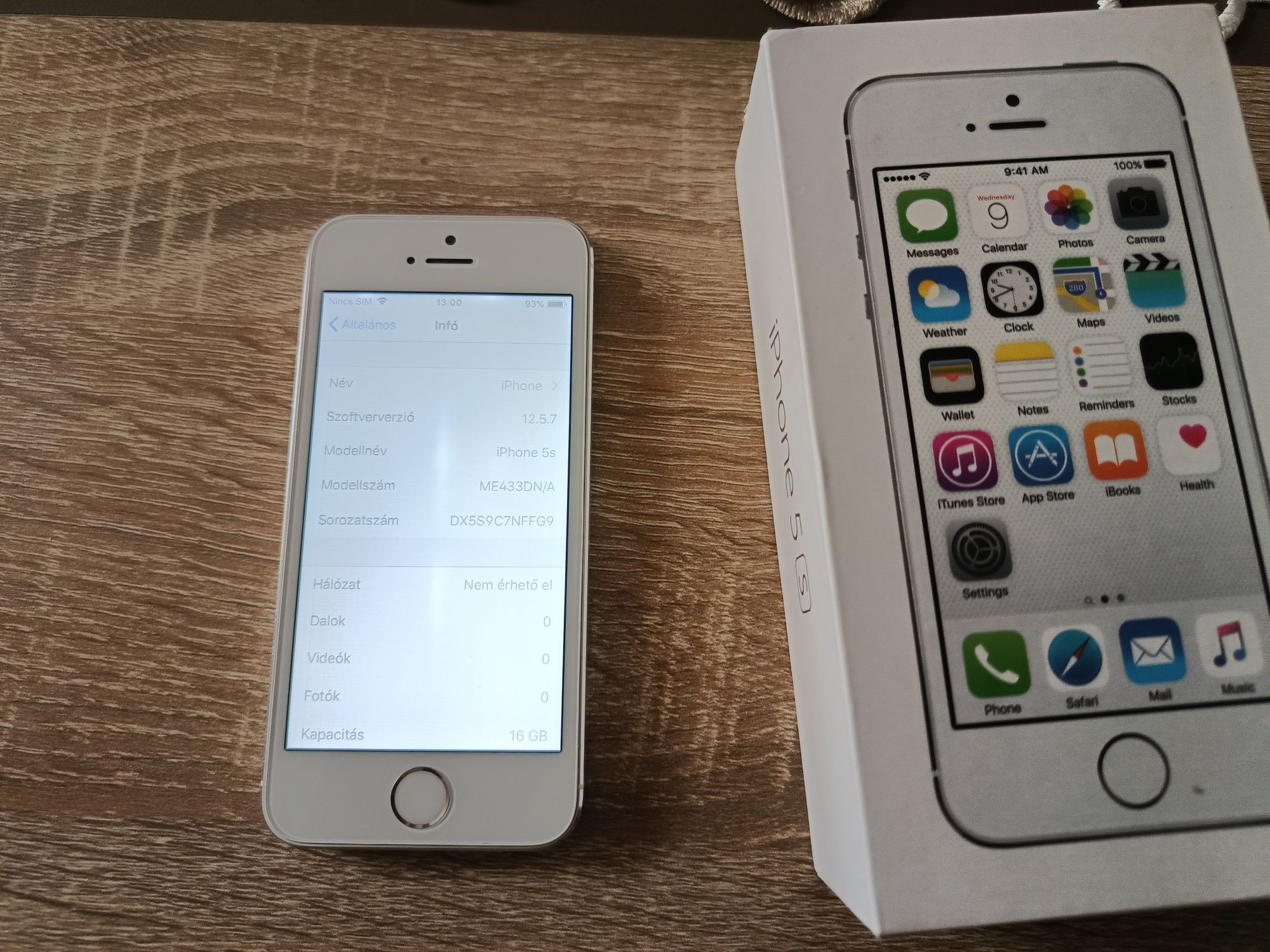 Iphone 5S de 16gb