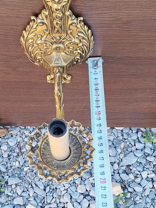 Френски бароков сет огледало и аплици