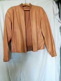 кожаная куртка мужская размер XL ( рост 170-180 см)