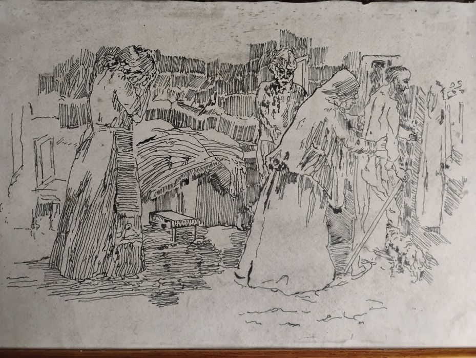 Стара майсторска графика .