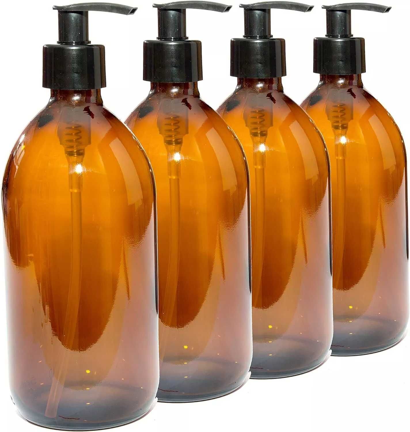 Стъклени бутилки 500ml, 250ml, 100ml. UV защита