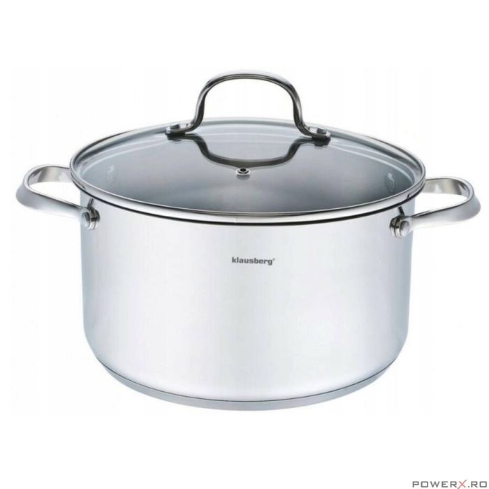 Set de 5 oale din inox, cu capac, premium, compatibil cu toate