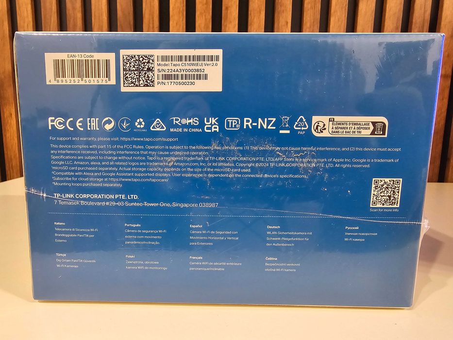 Camera exterior WI-Fi TP link Tapo C510W