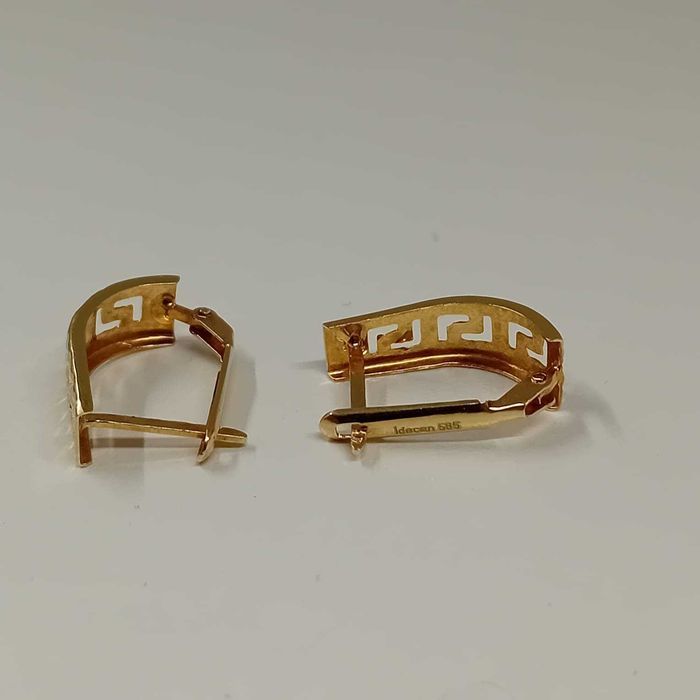 Cercei aur 14k 1.54g (ag49 Esplanada b.5875.1) 2 Ani Garantie