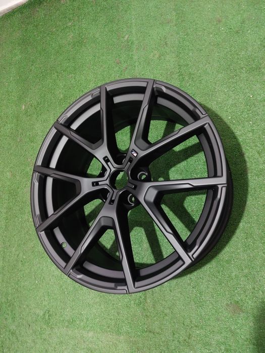 set jante 20 bmw seria 8 g14 g15 g16 m style 728 8j 9j negru mat
