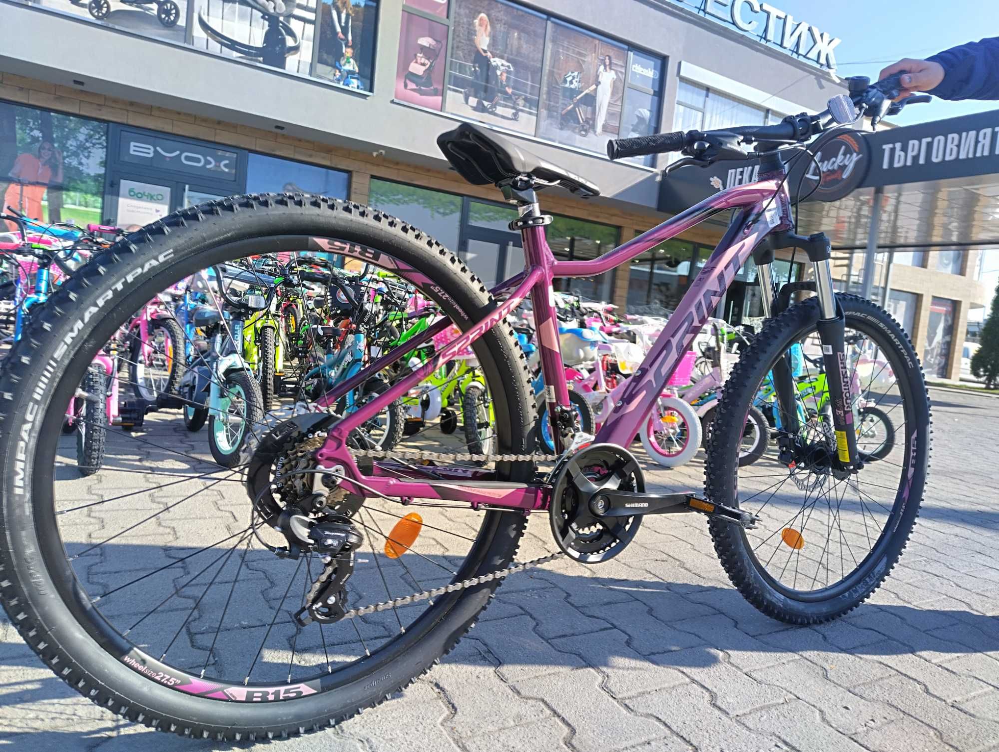 SPRINT Велосипед 27.5" MAVERICK LADY 440mm lilac