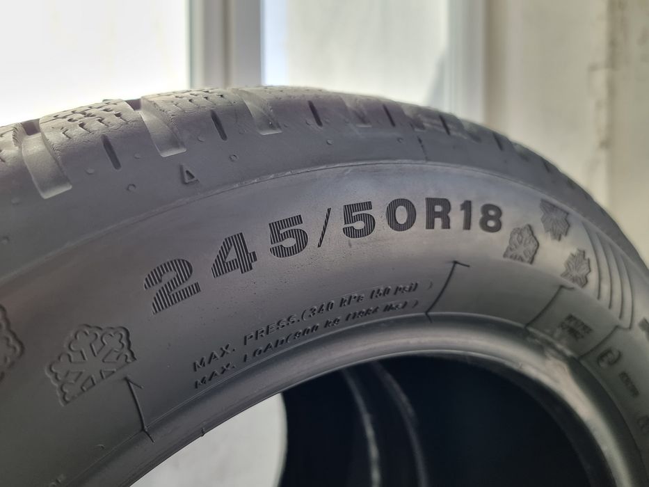 245/50/18 Dunlop 2Броя: 140лв 6.5мм Run on flat