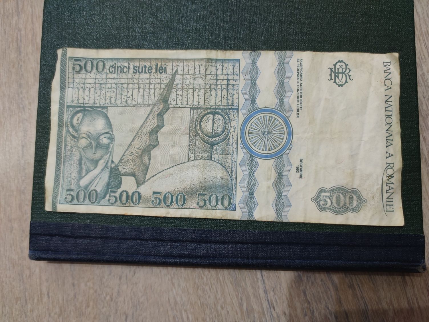 Bancnotă 500 lei din 1992