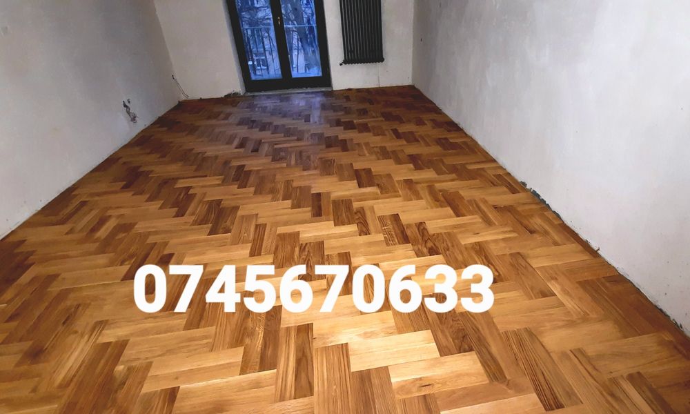 Raschetam, reconditionam, slefuim, montam, parchet