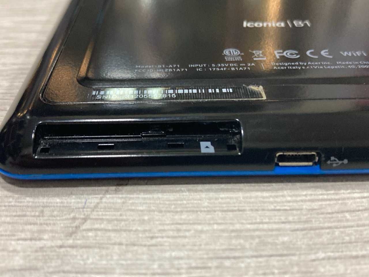 Таблет Acer Iconia Tab B1-A71 8GB