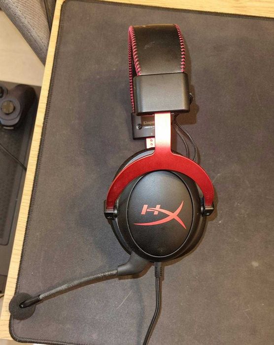 Casti Gaming HyperX Cloud II 7.1 Red