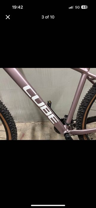 Cube-дамско планинско колело