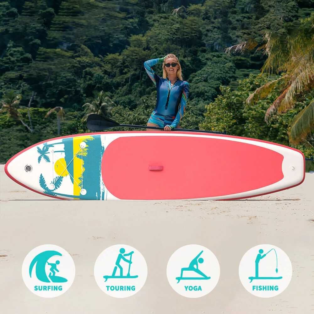 Надуваем падълборд Funwater Palm Rose Paddle board SUP 335cm НОВИ