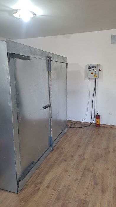 cabina sablare, compressor, uscător, Business la cheie camera termica