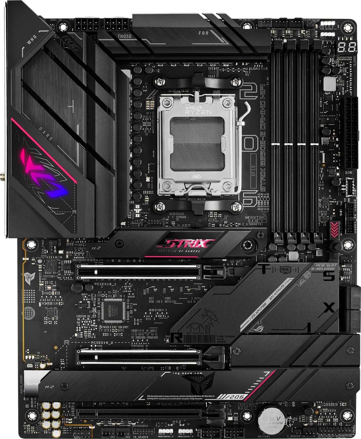 Дънна платка ASUS ROG STRIX B650E-E GAMING WIFI - AMD AM5 сокет