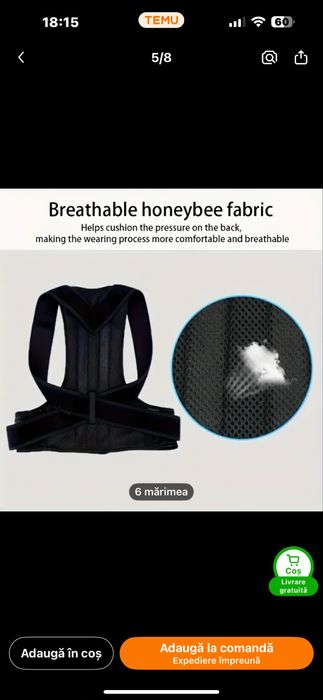 Corset pentru spate