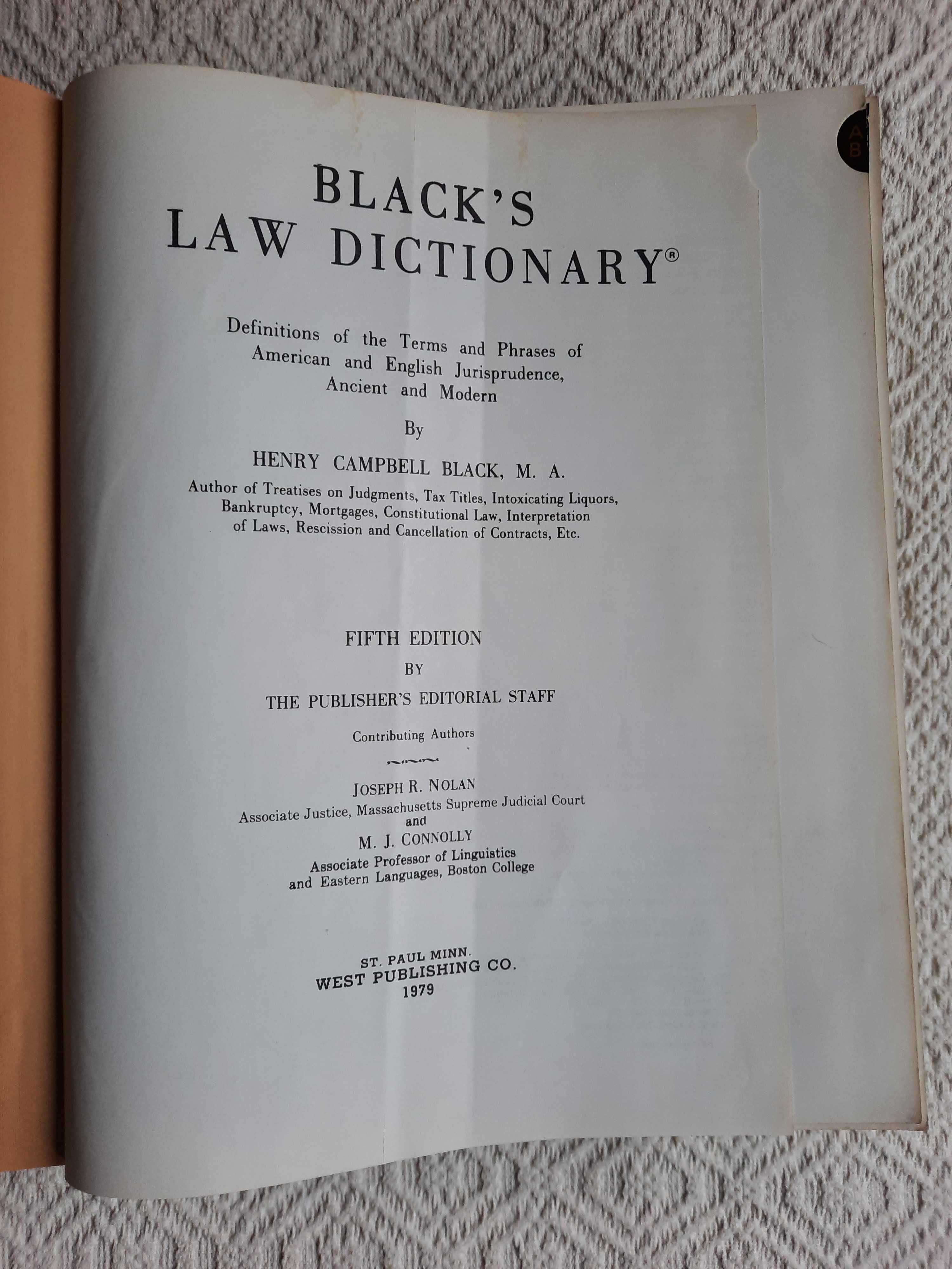 Black' s Law Dictionary - Henry Campbell Black