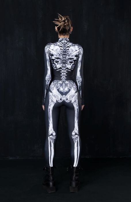 BADINKA Diamond Skeleton Costume Halloween