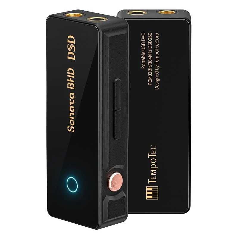 DAC AMP Tempotec Sonata BHD 3.5mm 4.4mm усилвател интърфейс