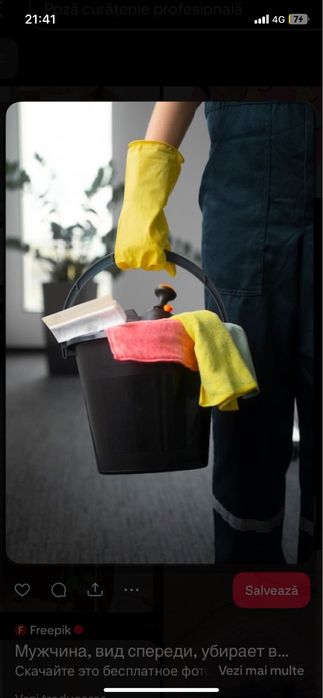 Servicii de curatenie la domiciliu