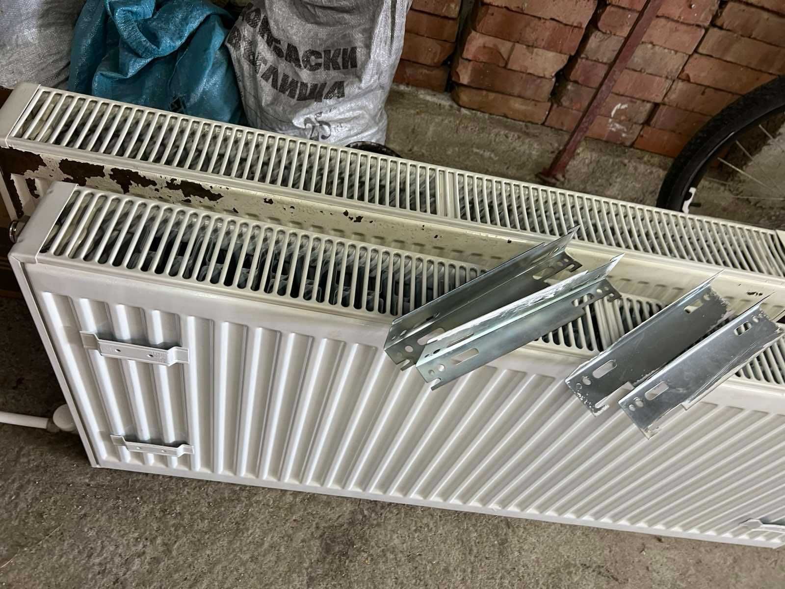 Котел BOSCH за парно на дърва и въглища 32 kW, и 2 радиатора