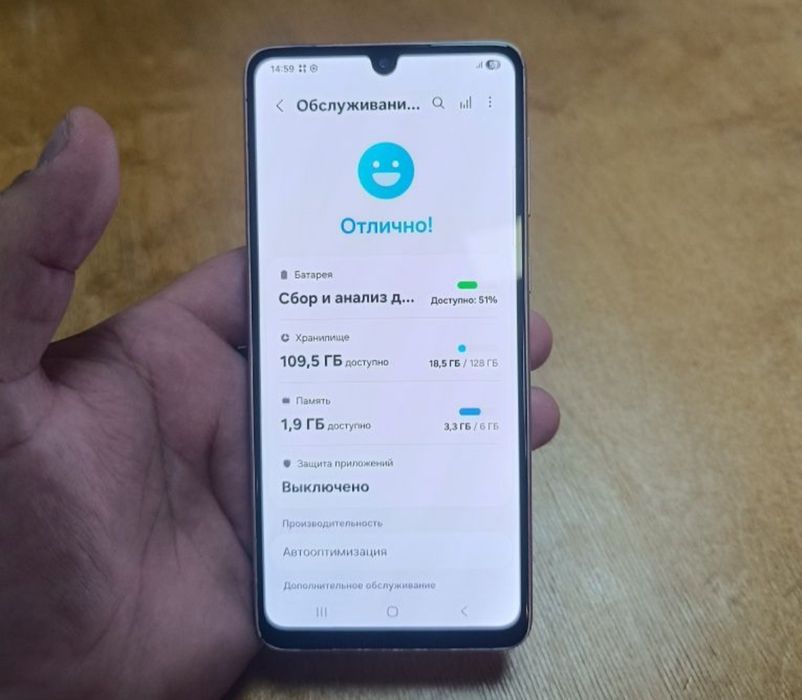 Продам телефон Samsung A33 5Gg память 128гб состояние отличное