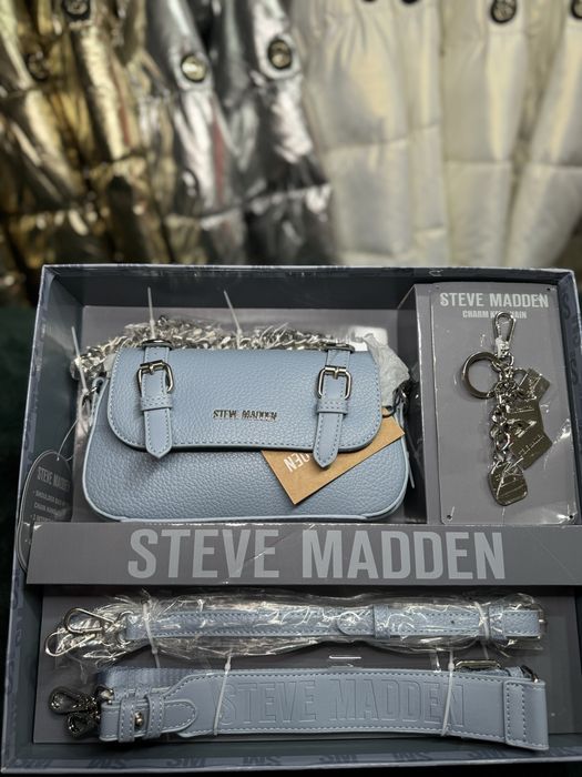 Geanta Steve Madden cu charmuri 100% originala noua