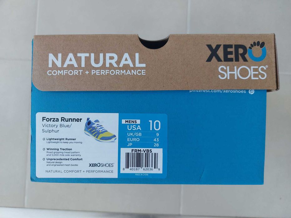 XERO минималистични маратонки FORZA RUNNER 43